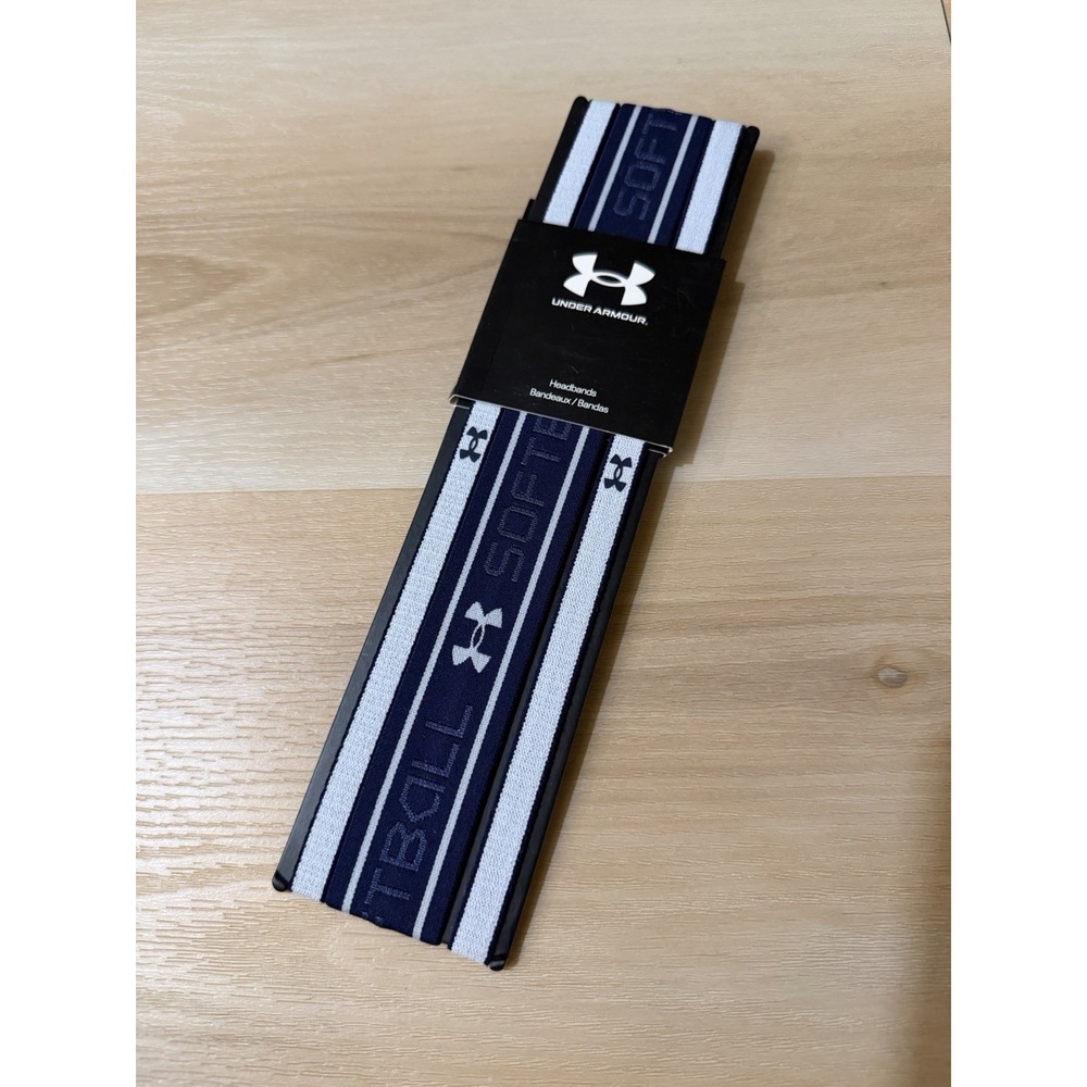 Under Armour Women's Softball Headbands Blue OSFM New In Package
